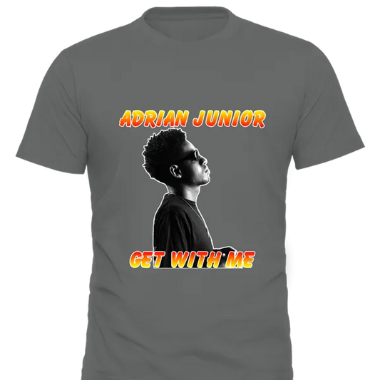 Gray T-Shirt "Get With Me"